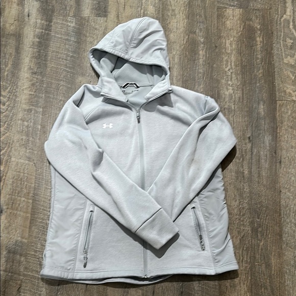Under Armour Tops - Under Armour Light Gray Hoodie